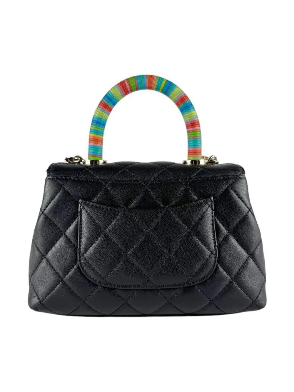 Auth Chanel Coco Handle Xxs Handbag #285624C58B